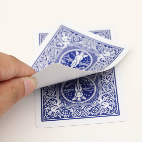 Bicycle Rider Back No Face Blank White Magic Tricks Cards Deck USpcc Blue