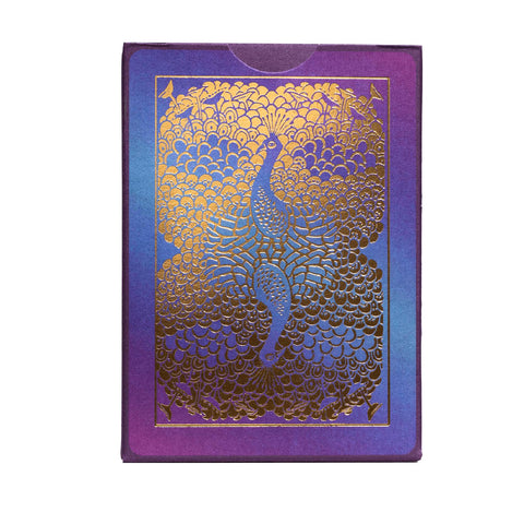 Bicycle Peacock Purple No 20 Playing Cards Deck Cold Foil USpcc
