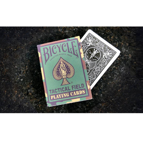Bicycle Tactical Field Playing Cards Deck Green USa Standard Green