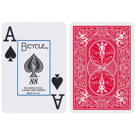 Bicycle Rider Jumbo Poker Cards Color Red