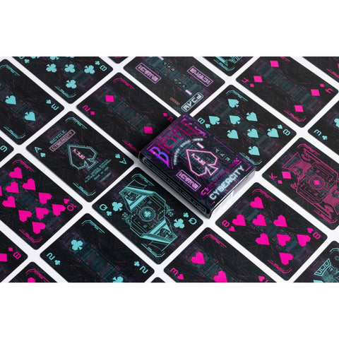 Bicycle Cyberpunk Cybercity Playing Cards Deck Poker Size Made In USA