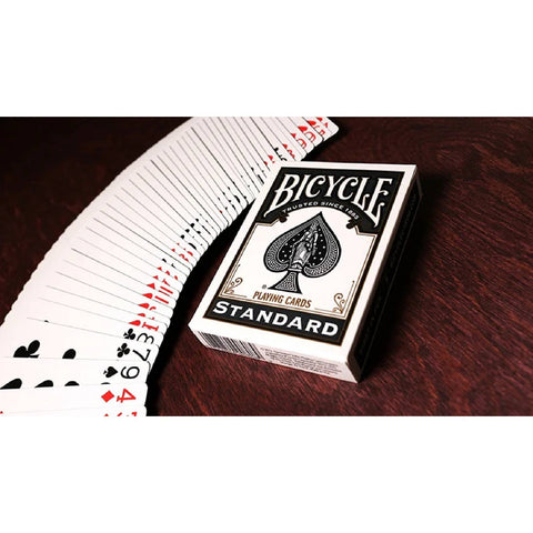 Bicycle Dark Black Standadt Index Playing Cards Deck Poker Rider Back
