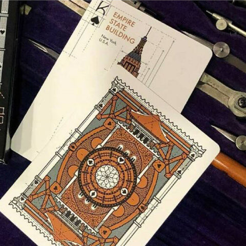 Bicycle Architectural Wonders Of The World Playing Cards Deck Quality