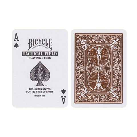 Bicycle Rider Back Brown Playing Cards Deck Magic Tricks Poker Made In USA
