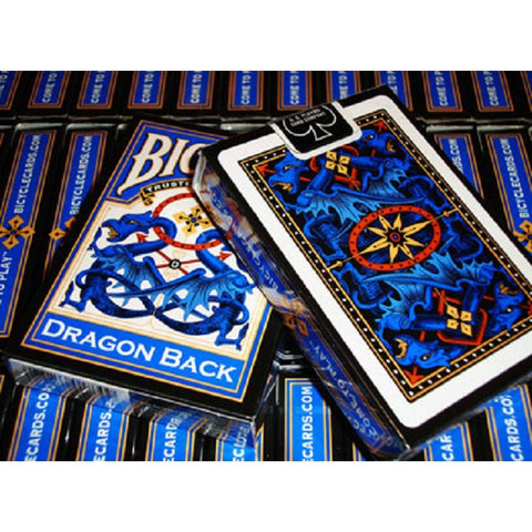 Bicycle Dragon Back Cards (Old Edition Blue)