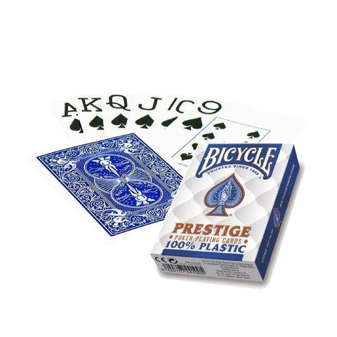Bicycle Prestige Jumbo Poker Cards (Blue)