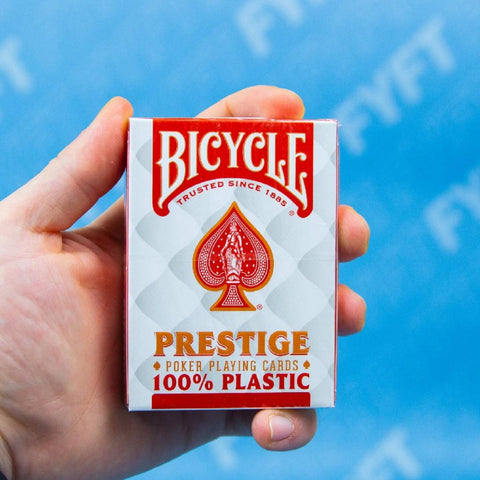 Bicycle Prestige Jumbo Poker Cards (Red)