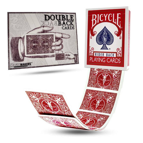 Bicycle Rider Back Double Back Playing Cards (Red)