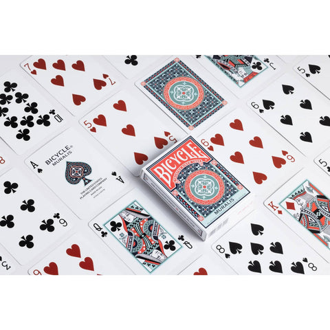 Bicycle Muralis Playing Cards Deck Air Cushion Finish Standard Index USA