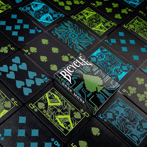 Dark Mode Bicycle Playing Cards Deck Magic Tricks Poker Games Black