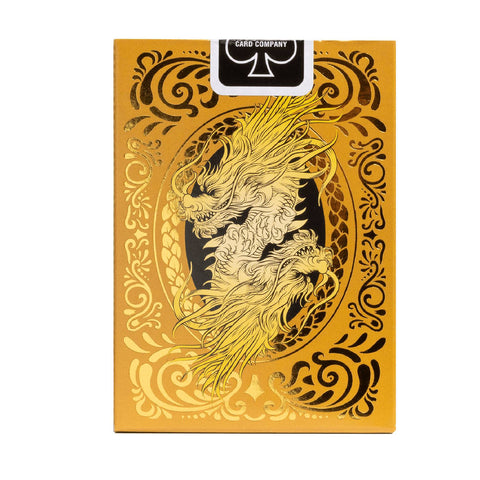 Bicycle Gold Dragon Playing Cards Deck Poker Size Custom Back Design