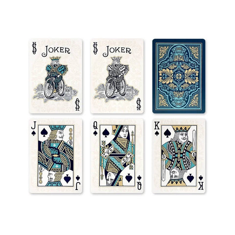 Sea King Bicycle Playing Cards Deck Magic Tricks Poker Games Made In USA