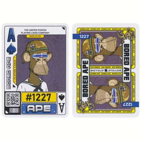 Bicycle Bored Ape #1227 Playing Cards Deck Limited Edition Standard