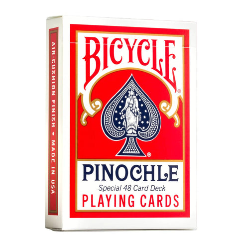 Bicycle Pinochle Playing cards Standard Red