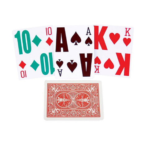Bicycle E-Z-SEE LoVision Playing cards Red