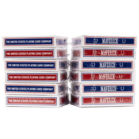 Bicycle Maverick Cards – Red Deck – Standard Index Poker Size