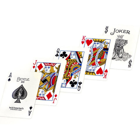 Bicycle Rider Standard Poker Cards Color Blue