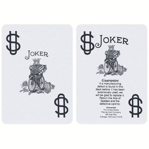 Bicycle Rider Jumbo Poker Cards Color Red