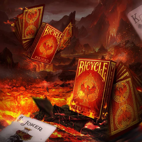 Fyrebird Bicycle Playing Cards Deck Magic Tricks Poker Games Made In USA