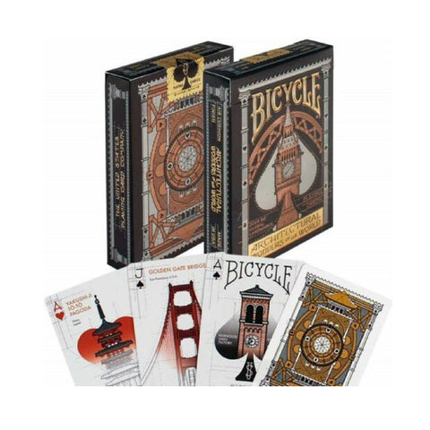 Bicycle Architectural Wonders Of The World Playing Cards Deck Quality