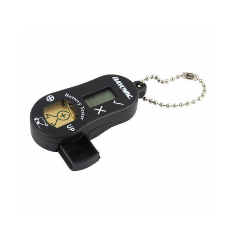 Rayovac Battery Tester For Hearing Aid Batteries Holder With Keychain