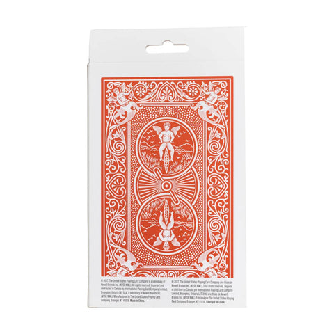 Bicycle Big Box Playing Cards Red Color Gros Boite Rider Back Design