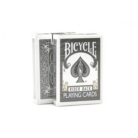 2 Bicycle Rider Back Playing Cards Decks 1 Brown 1 Grey Deck Poker USpc