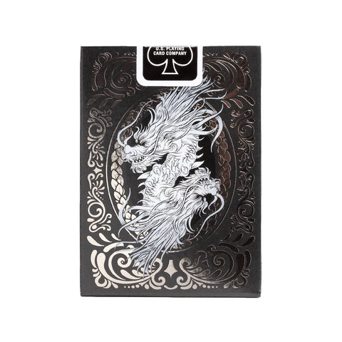 Bicycle Dragon Black Playing Cards Deck Original Poker Size Premium