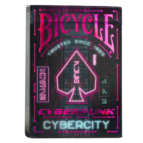 Bicycle Cyberpunk Cybercity Playing Cards Deck Poker Size Made In USA