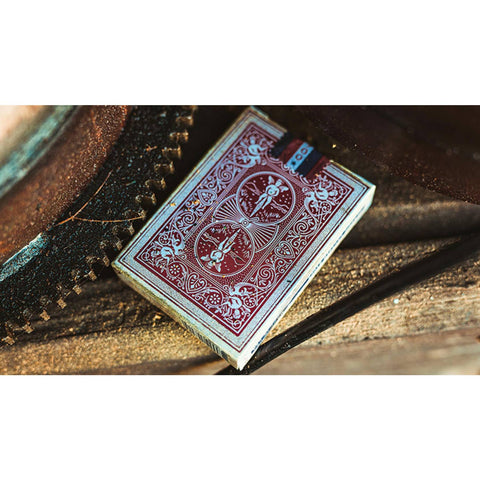 1900 Series Playing Cards Red Bicycle Marked Deck Magic Tricks