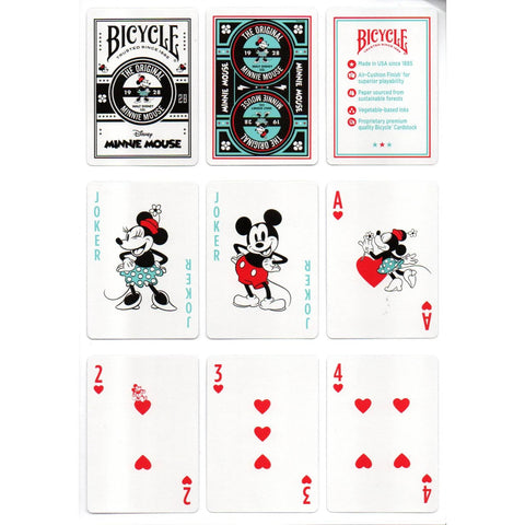 Disney Classic Minnie Mouse Playing Cards Bicycle