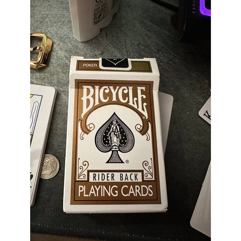 Bicycle Rider Back Brown Playing Cards Deck Magic Tricks Poker Made In USA