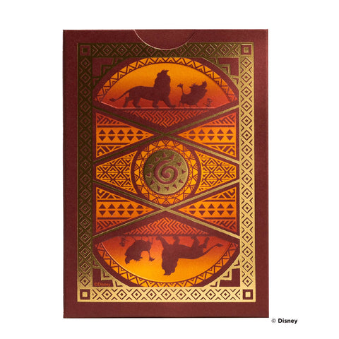 Bicycle Disney Lion King Inspired Playing Cards Deck Gold Foil Back
