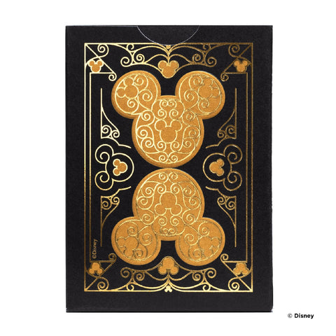 Bicycle Disney Mickey Mouse Black & Gold Playing Cards Deck Poker Size USA
