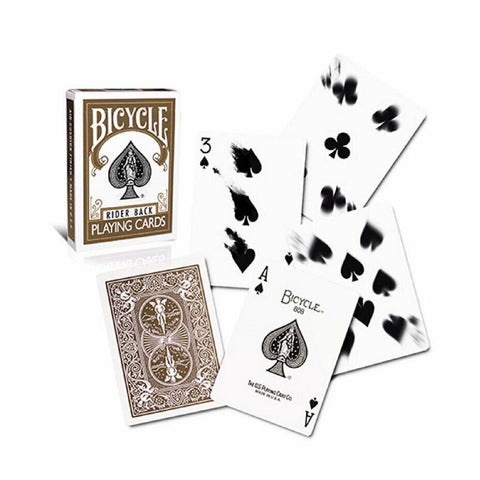 Bicycle Rider Back Brown Playing Cards Deck Magic Tricks Poker Made In USA