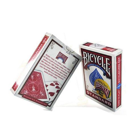Bicycle Rider Standard Magic Short cards (Red)
