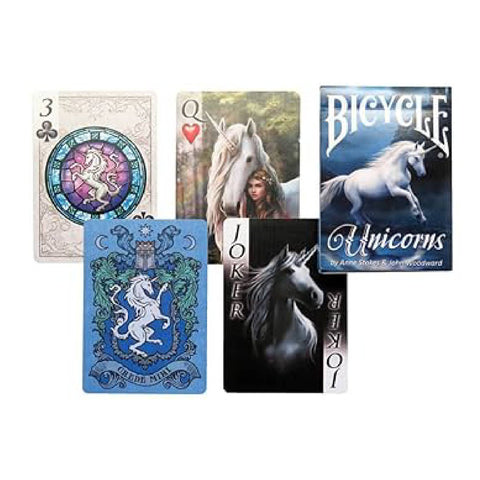 Bicycle Unicorns Anne Stokes Playing Cards
