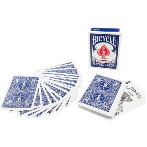 Bicycle Rider Back Stripper playing cards (Blue)