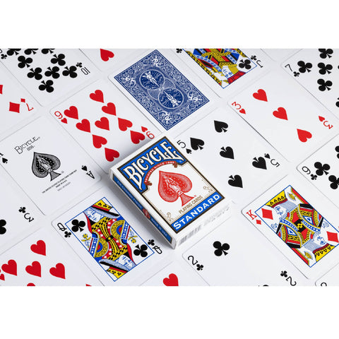 Bicycle Rider Standard Poker Cards Color Blue
