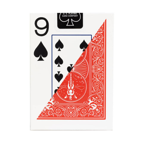 Bicycle Pinochle Jumbo Playing cards Color Red