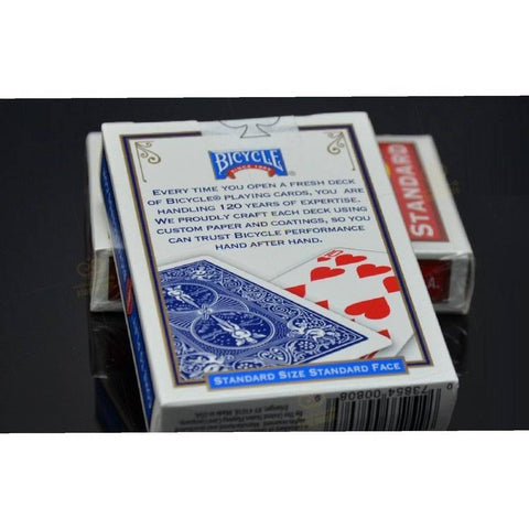 Bicycle Magic Short 1/16" Playing Cards Deck Blue Magic Tricks USPCC
