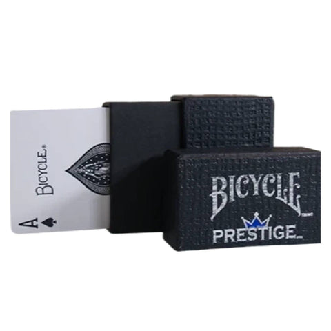 Bicycle Prestige 100% Plastic Playing Cards Deck Blue Standard Index USpcc
