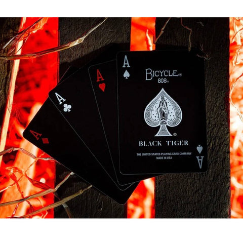Bicycle Black Tiger: Revival Edition Playing Cards Deck Air-Cushion Finish