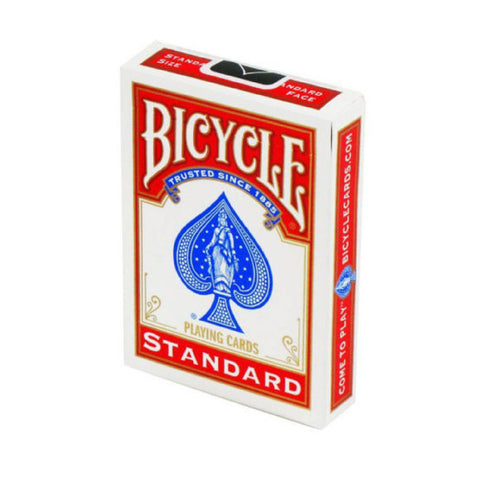 4 Decks Bicycle Rider Back Standard Index 2 Black 2 Red Playing Poker Cards USA