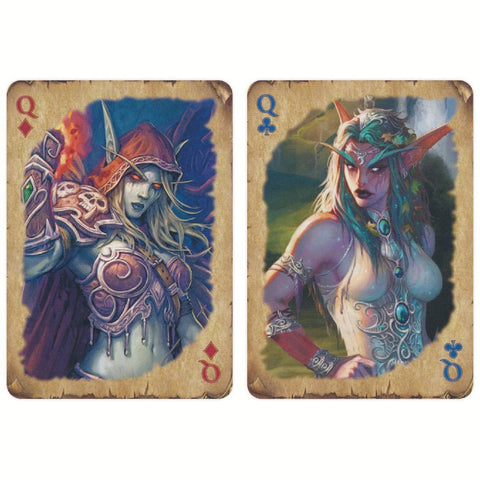 Bicycle World Of Warcraft Wrath Wlk Playing Cards Deck Poker Size USpcc