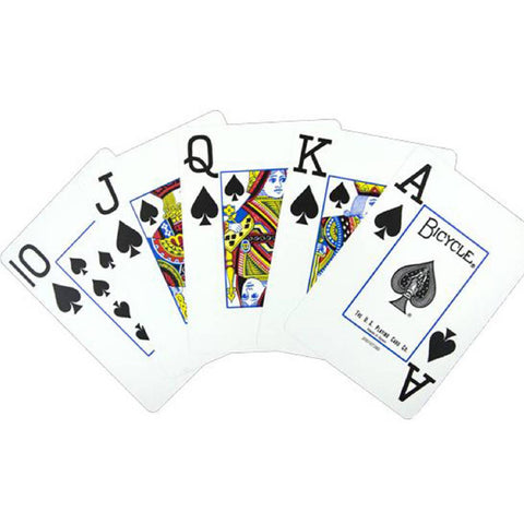 Bicycle Prestige Jumbo Poker Cards (Red)