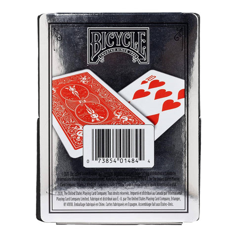 Bicycle Prestige 100% Plastic Playing Cards Deck Red Standard Index USpcc