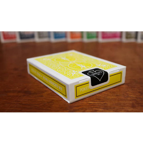 Bicycle Yellow Playing Cards Deck Rider Back Magic Tricks Poker USpcc