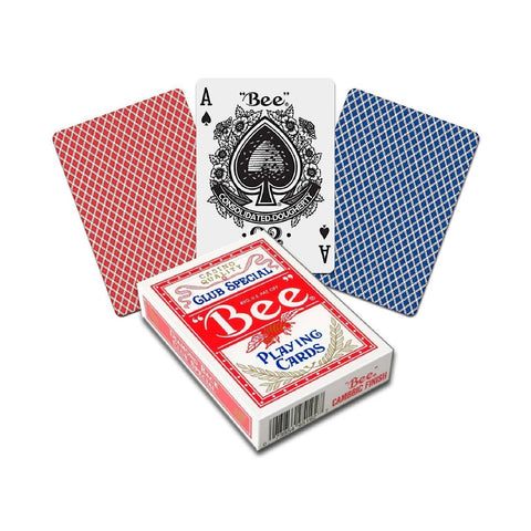 Bee Jumbo Index Red Deck Poker Playing Cards Bicycle Magic Tricks Casino