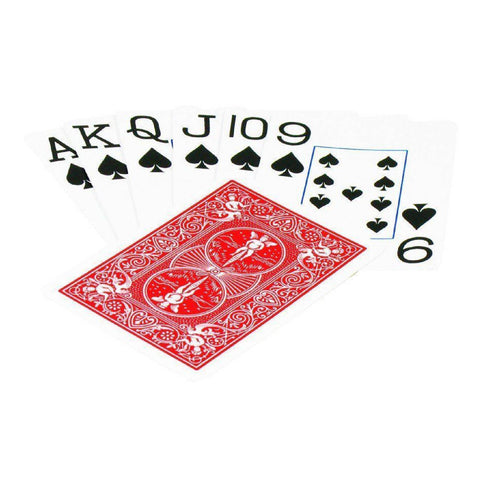 Bicycle Prestige Jumbo Poker Cards (Red)